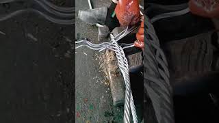 Braided galvanized steel wire rope goodtools short [upl. by Shurlocke]