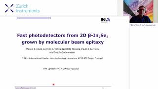 Timeresolved Surface Photovoltage of Chalcogenide Materials  SPM User Meeting 2021 [upl. by Cristina]