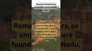 Roman Amphorae Found in Tamil Nadu India import export ancienthistory romania [upl. by Akinhoj827]