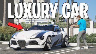 Stealing Luxury Cars in GTA 5 RP [upl. by Ronda]