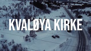 Kvaløya Kirke Kvaløya Troms Norway from Above DJI Mini 2  4K24  Drone Video [upl. by Daveta489]