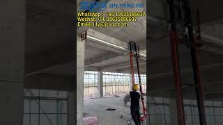 JIN YANG HU Electric Lift Machine for Pipe Installation Lifting Stacker Construction Site lifting [upl. by Eetsirhc653]