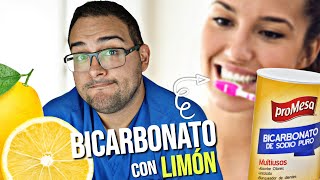 BLANQUEAR LOS DIENTES con BICARBONATO y LIMÓN👄 2019 ME EQUIVOQUE 🤘 [upl. by Furr]