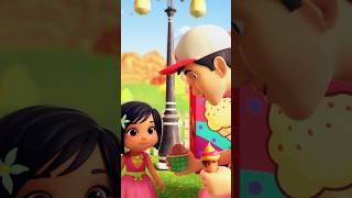 Ice Cream Wale Uncle आइस क्रीम वाला Ek Mota Hathi shorts kidssong shortsforkids kidsfun [upl. by Darooge]