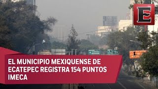 Contaminación en el Valle de México activa la primera contingencia del 2017 [upl. by Narba]