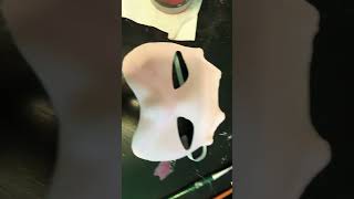 How to make Melanie Martinez mask out of paper cat mask Part 2 soon [upl. by Finah627]