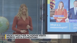 KRQE Weather Academy visits Monte Vista Elementary School [upl. by Mellins]