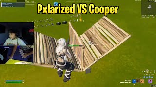 Pxlarized VS Cooper 1v1 Buildfights [upl. by Jennilee]