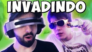 INVADINDO A CASA DO CELLBIT [upl. by Aivekal]