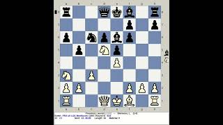 Fressinet Laurent vs Bienvenu L  France Chess U16 1997 Montlucon [upl. by Nennarb]