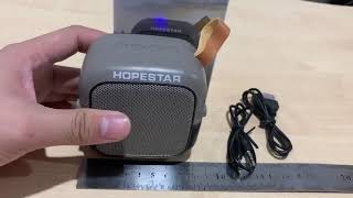 SPEAKER BLUETOOTH HOPESTAR T5 MINI SUPER BASS [upl. by Lucier]