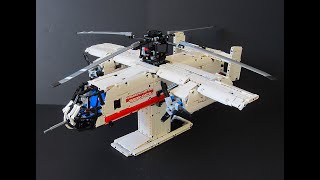 TC15 Lego Technic Fairey Rotodyne  The heliplane [upl. by Eindys703]