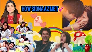 How SidNaaz Met  Cutest SidNaaz Moments  SidharthShukla  ShehnaazGill sidnaaz [upl. by Ehrsam]