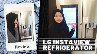 LG InstaView DoorInDoor Smart Refrigerator Review Malaysia  GCX247CSAV [upl. by Belayneh]