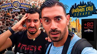 ¡AFLUENCIA MASIVA Parque Warner Madrid 2024 vlog Agosto [upl. by Lenoel]