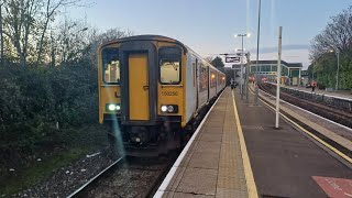 trains at Bridgend 37901 37601 175107 and more [upl. by Anyat]