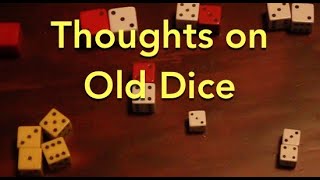 Thoughts on d6 dice from 70s to 80s sci fi board games [upl. by Yhtrod]