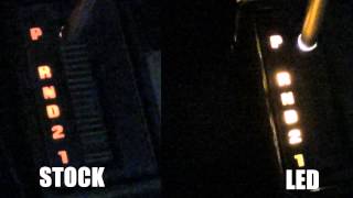 GoWesty Stock Lights vs LED Lights for Vanagon Automatic Shifter [upl. by Willett995]