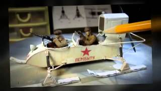 Building Soviet Aerosan RF8GAZ98 by Trumpeter in 135 scale [upl. by Jessie480]