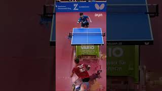 Feng against Karlsson🔥 Great Table Tennis [upl. by Nylime]