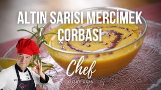 Altın sarısı Mercimek Çorbası nasıl yapılır  Oktay Usta [upl. by Cohl669]