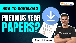 How to download previous year papers [upl. by Irap]