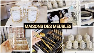 MAISON DES MEUBLES VAISSELLES THÉIÈRE EN VERRE SERVICES 12 JUIN 2021 [upl. by Layol]