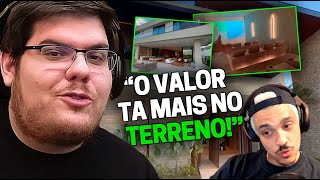 CASIMIRO REAGE A CASA MAIS LUXUOSA DE ALPHAVILLE  TAMBORÉ 3 ft Chico Moedas  Cortes do Casimito [upl. by Helsa]