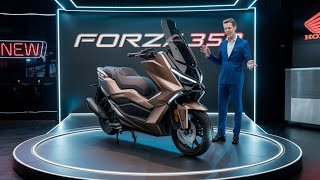 New 2025 Honda Forza 350 Unveild The Ultimate Scooter Upgrade honda scooterreview [upl. by Timoteo]