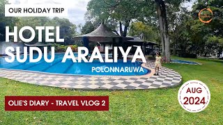 Hotel Sudu Araliya Polonnaruwa  A Luxury and Relaxing stay for your Holiday [upl. by Lorain]