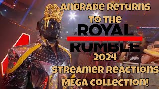 Andrade Returns Streamers React MEGA collection [upl. by Eatnahc]