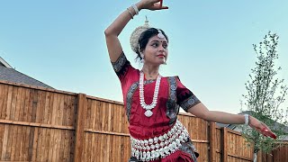 Ahe nila saila Odissi dance  classical dance [upl. by Annawot537]