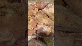 Seasoning Chicken Wings to Fry Part1 [upl. by Hebe]