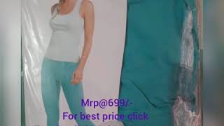 Jockey women cottan capri active wear review 1391women fashion india [upl. by Dew]