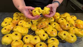 Lussekatter Saffron Buns [upl. by Luthanen]