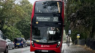 SK70 BUUArriva London 70Reg ADL Enviro400H MMC [upl. by Riker]