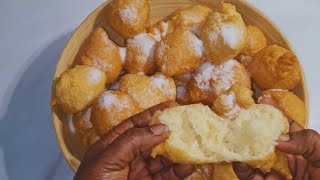 Meilleur recette de beignets 😋 avec seulement 2 ingrédients pâte des beignets Sénégalais 🇸🇳 12 [upl. by Landbert]