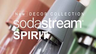 sodastream SPIRIT decor collection 新色上市 [upl. by Iveson896]