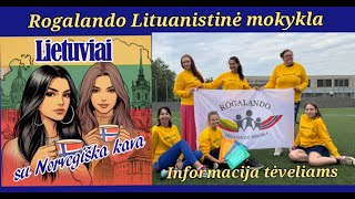 Rogalando Lituanistinė Mokykla 20242025 [upl. by Aneliram274]