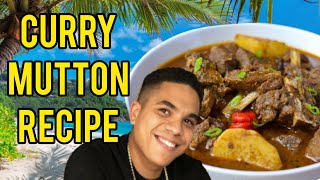 How To Cook Jamaican Curry Mutton Recipe How to wash prepare and cook delicious curry mutton [upl. by Gideon178]