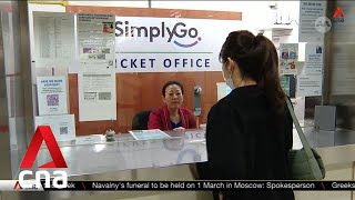 Some who switched to SimplyGo can collect new EZLink card that shows fares balances from 18 March [upl. by Aelyk]