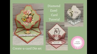 Createacard Diamond Easel Tutorial [upl. by Wistrup]