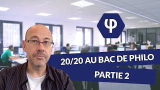 Entretien avec Julie note de 2020 au bac de philo  23  Philosophie [upl. by Auburta993]