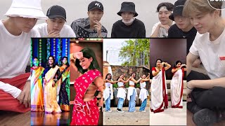 BTS REACTION Must Watch New Song Dance Video Jannat zubair Anushka sen Tiktok Best Dancers Video [upl. by Crary124]