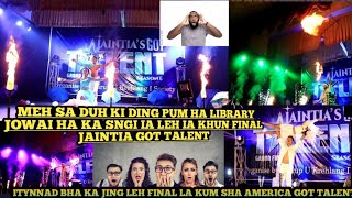 La kum sha poh AGT ka jing ia khun Finale Jaintia got talent season 6 Vlog video [upl. by Dedrick231]