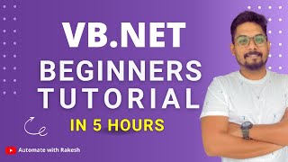 VBNET – Full Course for Beginners [upl. by Jori]