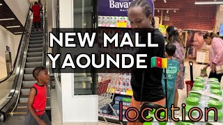 WHERE TO FIND THE NEWLY OPENED MALL IN YAOUNDÉ CAMEROON 🇨🇲 [upl. by Mikael975]