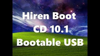 How to Make Hiren Boot CD bootable USB [upl. by Viviana]