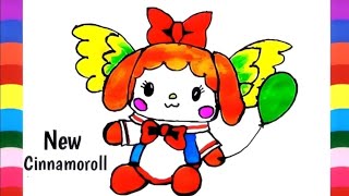 New Cinnamoroll Drawing Tutorial  Sanrio Character Coloring for Kids [upl. by Savory49]