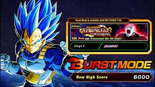 HOW TO GET 6000 BURST MODE SCORE USING REPS OF UNIVERSE 7 JIREN EVENT DBZ DOKKAN BATTLE [upl. by Nytsirhc]